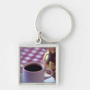 Een kop Arabische koffie. Syrië. Het Midden Sleutelhanger