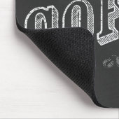 Eén kop koffie CHALK ART Muismat (Hoek)