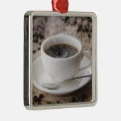Een kop koffie metalen ornament (Rechts)