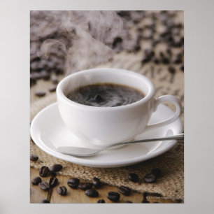 Een kop koffie poster