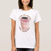 Een kop koffie t-shirt (Voorkant)
