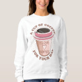 Een kop koffie trui (Voorkant)