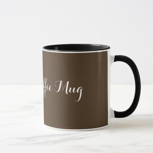 een kop zwarte koffie op maat (Rechts)