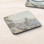 Een kopie van een deel van een tekening van Canale Bier Onderzetter (Linkerzijde)