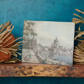 Een kopie van een deel van een tekening van Canale Fotoplaat (Zijkant)