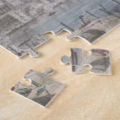 Een kopie van een deel van een tekening van Canale Legpuzzel (Zijkant)