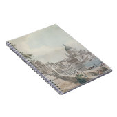 Een kopie van een deel van een tekening van Canale Notitieboek (Rechterzijde)