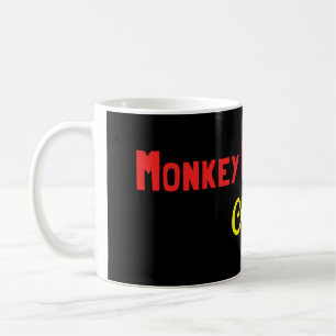 Een kopje aap breinen koffiemok