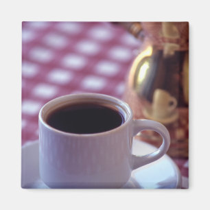 Een kopje Arabische koffie. Syrië. Het Midden Magneet