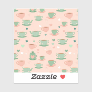Een kopje gezellig sticker