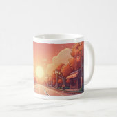 Een kopje kalm landschap koffiemok (Voorkant rechts)