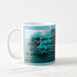 Een kopje koffie en een LOOM Koffiemok
