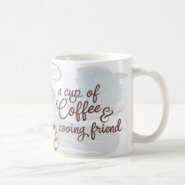 Een kopje koffie en koken vriend Mok