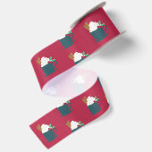 Een kopje Let It Snow Satijnen Lint (Achterkant)