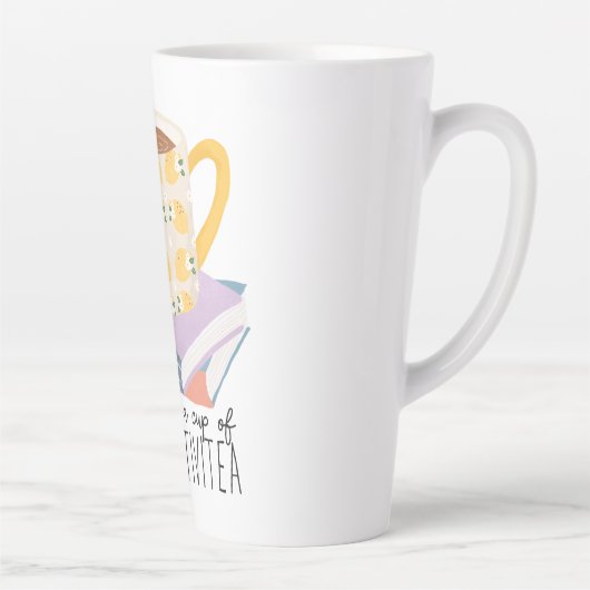 Een kopje positieve quote latte mok (Rechts)