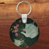 Een kopje thee Keychan Sleutelhanger (Voorkant)