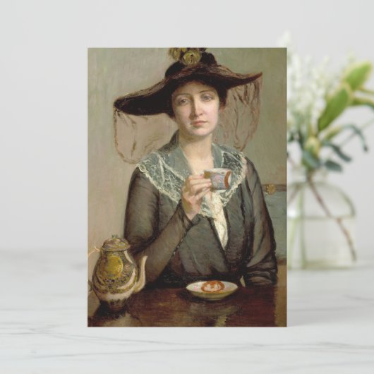 Een kopje thee | Lilla Cabot Perry (Staand voorkant)