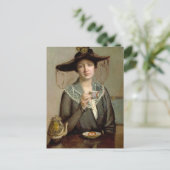 Een kopje thee | Lilla Cabot Perry Briefkaart (Staand voorkant)