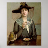 Een kopje thee | Lilla Cabot Perry Poster (Voorkant)