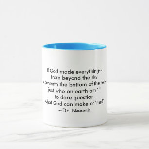 Een kopje wijsheid: ik ben nederig - mok