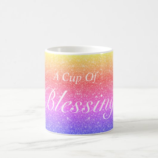 Een kopje zegeningen mok geschenk (Center)