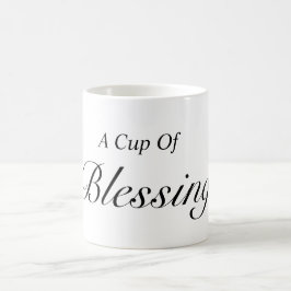 Een kopje zegeningen mok geschenk