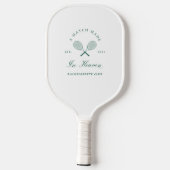 Een Koppel uit de Hemel Bachelorette Pickleball Paddle (Achterkant)