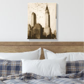 Een koppel vogels die vliegen canvas afdruk (Insitu (Slaapkamer))
