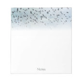 Een koppel vogels notitieblok (Voorkant)
