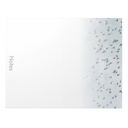 Een koppel vogels notitieblok (Voorkant)