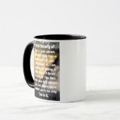 Een korte geschiedenis van Tim: Grappig Mok (Voorkant links)