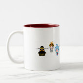 Een korte inleiding op Beijing Opera Tweekleurige Koffiemok (Links)