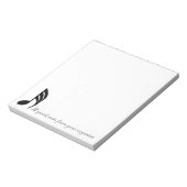 Een korte notitie van uw laptop notitieblok (Linkerzijde)