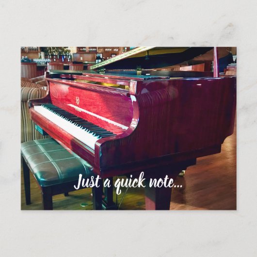 Een korte opmerking... briefkaart (Voorkant)