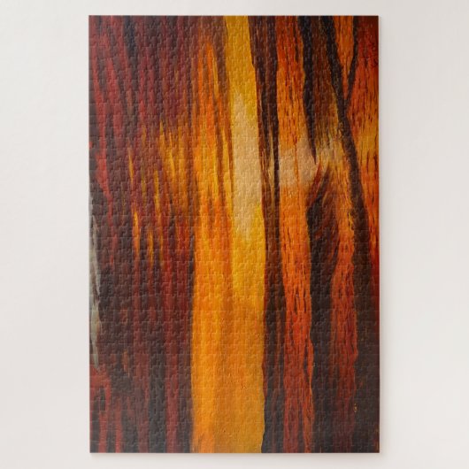 Een korte Oranje zonsondergang door Gary Poling Legpuzzel (Verticaal)