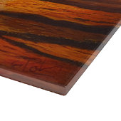 Een korte Oranje zonsondergang door Gary Poling Snijplank (Hoek)