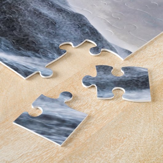 Een korvet dat in een Storm wordt verscheept Legpuzzel (Zijkant)