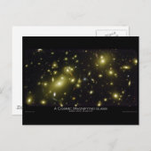Een kosmisch vergrootglas - Hubble ruimtetelescoop Briefkaart (Voorkant / Achterkant)