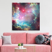 Een kosmische krans | canvas afdruk (Insitu (Woonkamer))