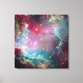 Een kosmische krans | canvas afdruk (Voorkant)