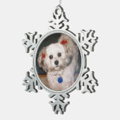 Een kostbare sneeuwvlok tin sneeuwvlok ornament (Rechts)