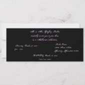 Een kostumePartij "All Hallows Eve" Kaart (Achterkant)