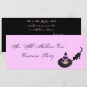 Een kostumePartij "All Hallows Eve" Kaart (Voorkant / Achterkant)