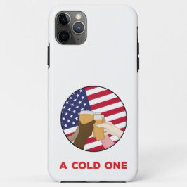 Een koude Amerikaanse bier Case-Mate iPhone Case