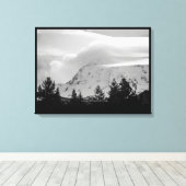 Een koude dag in maart canvas afdruk (Insitu (Houten vloer))