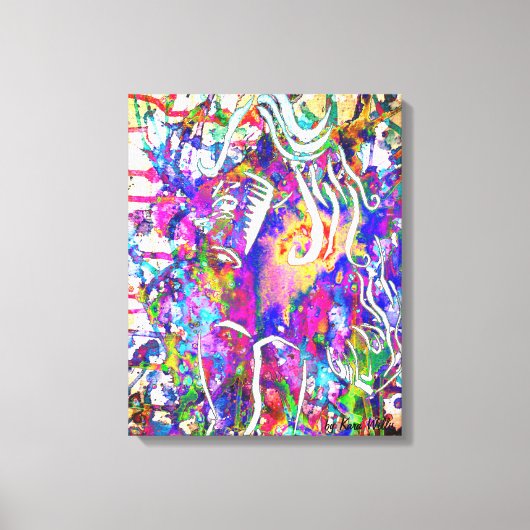 Een koude Drink II Canvas Wall Art Afdruk (Voorkant)