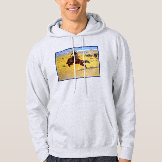 "Een koude ochtend op de Range" Hoodie (Voorkant)