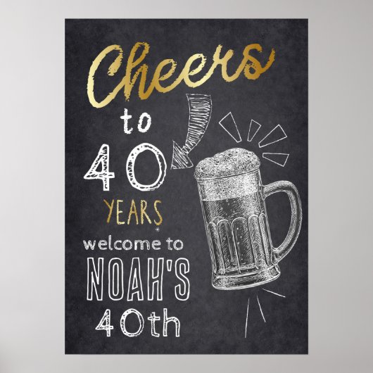 Een koude voor de OUDE, Cheers en Beers, Poster (Voorkant)