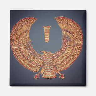 Een kraag in de vorm van de gier godin magneet