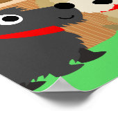 Een kraag maken voor uw poststempel poster (Hoek)